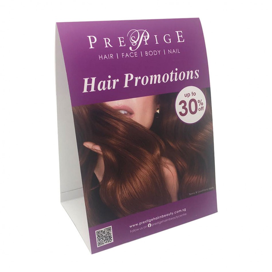 Print Table Tent Card Tent Card Online Name Cards Online Singapore